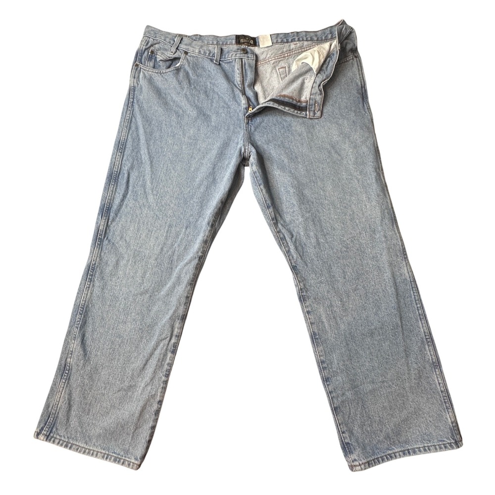 RedHead Jeans Mens 46x30 (44x29) Blue Boot Cut Denim Bass Light Wash Regular